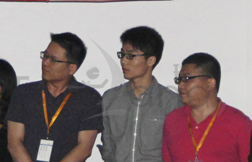 SEO總監(jiān)David在總結(jié)會上介紹