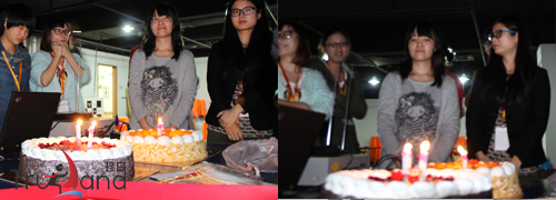 默默許下心愿，生日的愿望一定會實現(xiàn)