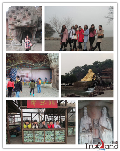 各種pose顯“道、儒、佛”