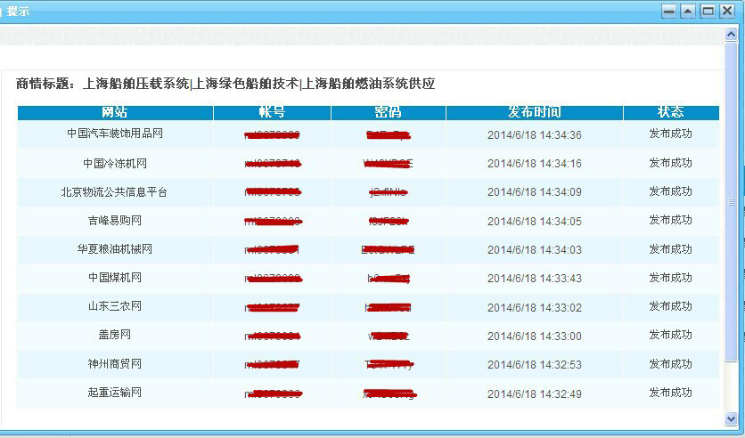 商機發(fā)布流程