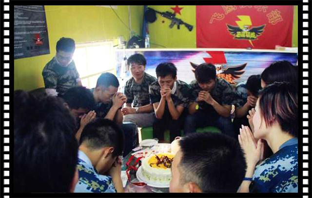 小伙伴共許生日愿望