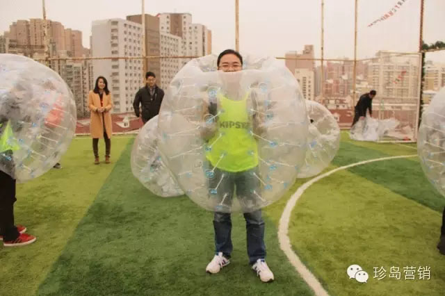 壽星們的泡泡球大賽