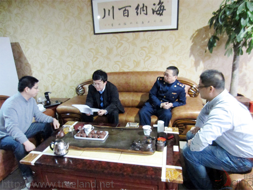 朱主任等和珍島總裁趙旭隆先生探討電子商務發(fā)展