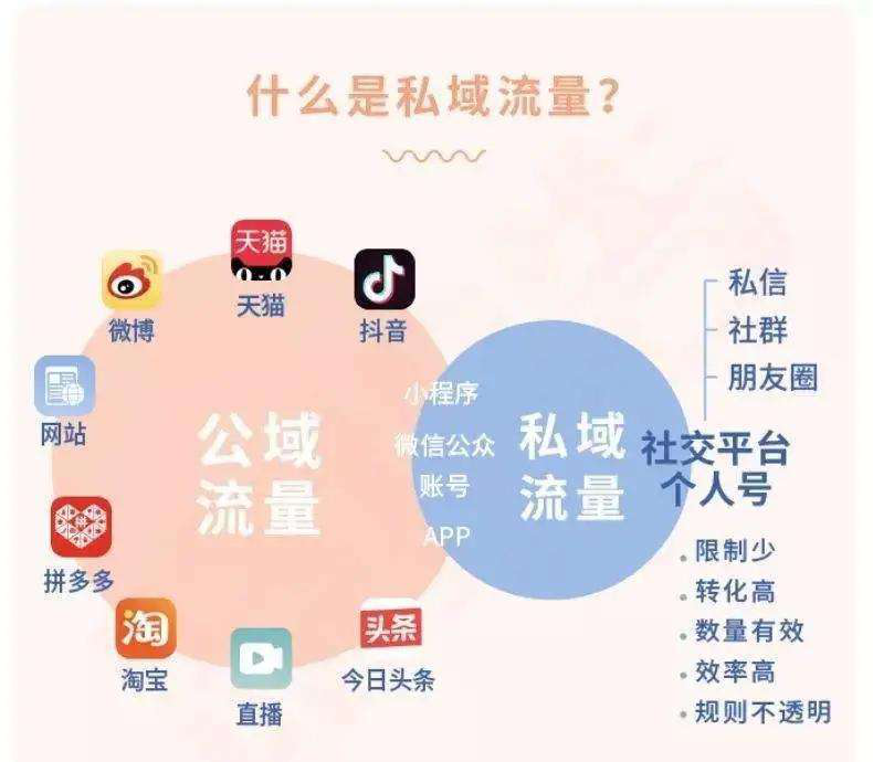 什么是私域流量？什么又是公域流量？